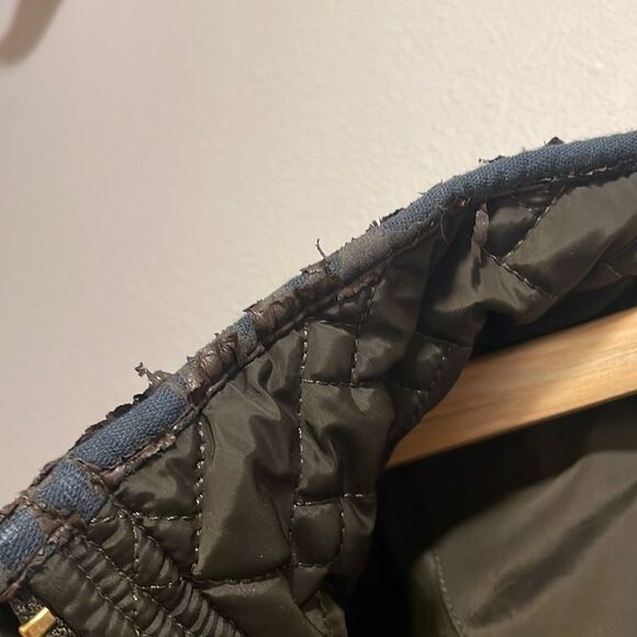 COLE Haan Signature quilted dark green woman’s long jacket - Picture 16 of 16